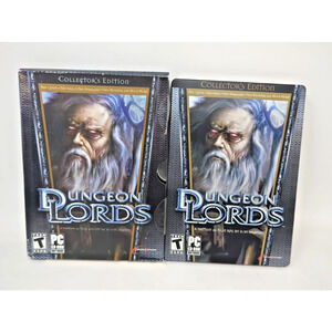 Dungeon Lords Collectors Edition Steel Book PC CD-ROM Video Game Complete in Box